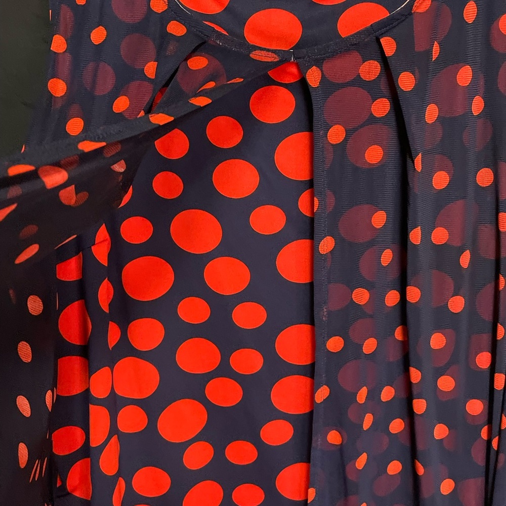 Polka Dot Plus Sized Top - image 2